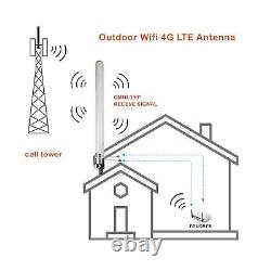 Dual Mimo Outdoor Antenna-4G LTE WiFi Omni-Directional Antenna for Router Mob