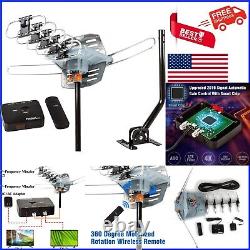 Enhanced 150 Miles Outdoor TV Antenna Weather Resistant with Easy Installation