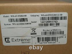 Extreme Networks WS-AI-DX02360 Dual-Band Omni Ceiling Antenna, 6 Feed, 2DBI-NEW