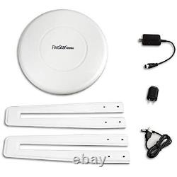 Five Star HDTV Antenna 360° Omni-Directional Reception Amplified Standard Kit