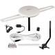 Five Star Hdtv Antenna 360° Omnidirectional Amplified Outdoor Tv Antenna Up To 1