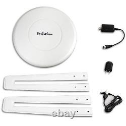 Five Star HDTV Antenna 360° Omnidirectional Amplified Outdoor TV Antenna up to 1