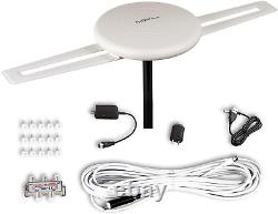 Five Star Newest 2020 HDTV Antenna 360° Omni-Directional Reception Amplified O