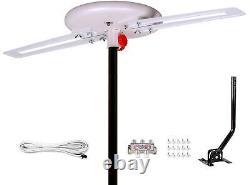 Five Star Upgraded 2024 OmniDirectional Outdoor HD Digital TV Antenna 360 Degre