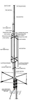 GAP Antenna Titan DX & Quick Tilt Ground Mount (80/40m/30m/20m/17m/15m/12m/10m)