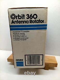 Gemini Automatic Antenna Rotator Orbit 360 OR360 New Old Stock NEW