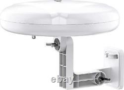 HDTV Antenna 360° Omni-Directional Reception Amplified Outdoor TV Antenna