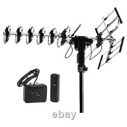 HDTV Antenna 360° Omnidirectional Amplified Outdoor TV Antenna up to 150 Mi