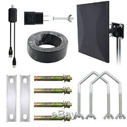 HDTV Antenna160 Mile Range Indoor/Outdoor TV Antenna with with Omni-direction
