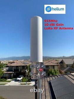 Helium Hotspot Miner 10 dBi Omni-directional 915Mhz Antenna LMR-400 COMBO BUNDLE