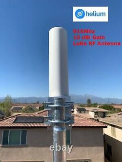 Helium Hotspot Miner 10 dBi Omni-directional 915Mhz Antenna LMR-400 COMBO BUNDLE
