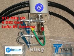 Helium Hotspot Miner 6 dBi Omni-directional 915Mhz Antenna LMR-400 COMBO BUNDLE