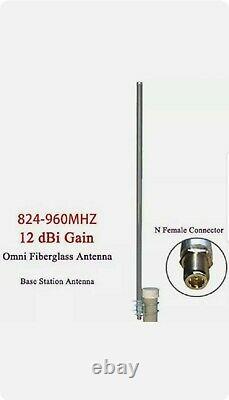 Helium Hotspot Miner LoRa Antenna Kit 12 dBi Omni-directional 824-960Mhz