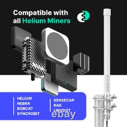 Helium Miner 10dBi Antenna LoRa 915 MHz 59in Outdoor Omni-Directional HNT Hot