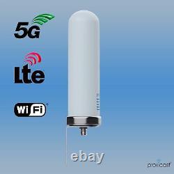 High Gain 10 Dbi Universal Wide-Band 4G / Lte, 5G & Wifi Omni-Directional Outd