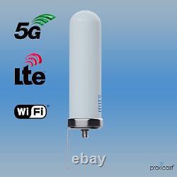 High Gain 10 dBi Universal Wide-Band 4G / LTE, 5G & WiFi Omni-Directional Out