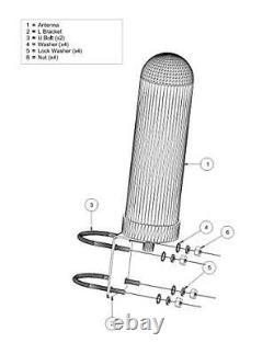 High Gain 10 dBi Universal Wide-Band 4G / LTE, 5G & WiFi Omni-Directional Out