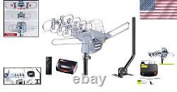 High-Gain 150-Mile Outdoor HDTV Antenna with 40FT Cable & Full Installation Kit