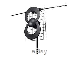Indoor/Outdoor Stand Alone Digital HDTV Non-Amplified Omni-Directional Antenna