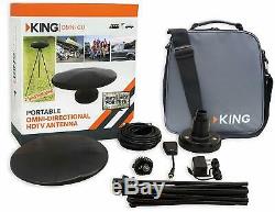 KING Omni-GO Omni-Directional Portable Over-the-Air Amplified HDTV TV Antenna