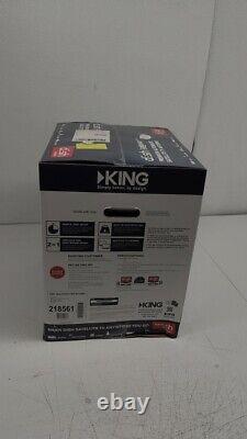 King Dish Tailgater Pro Satellite TV Antenna KING DTP4900 DTP4900-A0 in Box