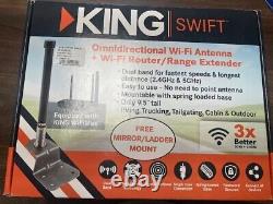 King Swift Omnidirectional Wi-FI Antenna+WI-FI Rouger/Ranger Extender KS1000