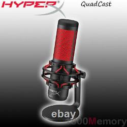 Kingston HyperX QuadCast USB Condenser Microphone Shock Mount Mic for PC PS4 PS5