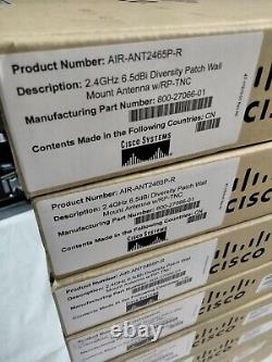 LOT OF 15 NEW AIR-ANT2465P-R Cisco Aironet 6.5-dBi Patch Antennas 800-27066-01