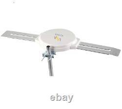 Lava Hd-8008 360 Degrees Hdtv Digital Amplified Outdoor Tv Antenna Hd Vhf Cable