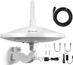 Lightweight Outdoor Dual Omni-Directional Antenna for 4K Reception 33ft Cable