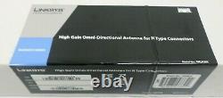 Linksys High Gain Omni-Directional Antenna N Type 9dBi HGA9N New Opened Box