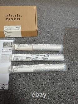 Lot of 3 Cisco AIR-ANT2547V-N 2.4GHz 4dBi/5GHz 7dBi Dual Band Omni Antenna N Con