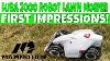 Luba Awd 3000 W Omni Directional Wheels Perimeter Wire Free Robot Lawn Mower First Impressions