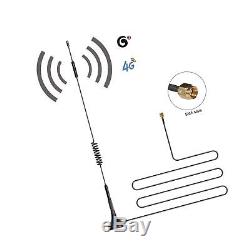 Lysignal 12dBi High Gain Omni-Directional SMA Male Antenna, 700MHz-2700MHz Wi