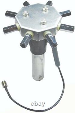 MFJ-2100 HF Octopus Antenna Base with 8 x 3/8-24 Female Connectors