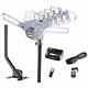 Mcduory Outdoor 150 Miles Digital Antenna 360 Degree Rotation Amplified Hdtv 2