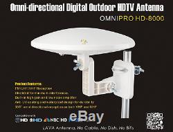 New Lava HD-8000 OmniPro Omni-Directional HDTV Antenna