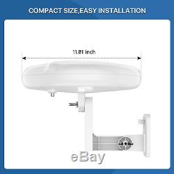 New Version HDTV Antenna 1byone 360° Omni Directional Reception Amplified Ou