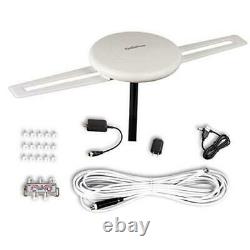 Newest 2020 HDTV Antenna 360° Omni-Directional Reception Amplified Outdoor TV