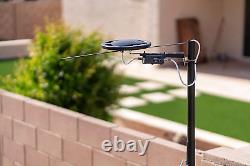 OMNI+ Omnidirectional Outdoor TV Antenna with Mounting Bracket for Roof, Attic