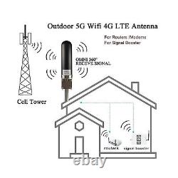Omni Directional 5G 4G LTE 2.4GHz 5.8GHz WiFi Hotspot Cellular Antennas Outdo