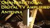 Omni Directional Amplified Digital Tv Off Air Antenna 60 Miles 1byone