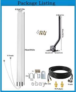 Omni Directional MIMO 4G LTE Antennas Outdoor/WiFi Long Range External Antenna