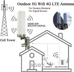 Omni Directional Outdoor 4G 5G LTE GSM Cellular Antenna for Routers and Cell Pho