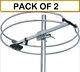 Omni Directional Outdoor Vhf Uhf Fm Hdtv Antenna / 30db Preamplifier