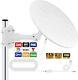 Omni Directional Tv Antenna Outdoor, Outdoor For Smart Large, White