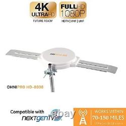Omnipro HD-8008 Omni-Directional HDTV Antenna 360 Degree HD8008 KIT J FBA