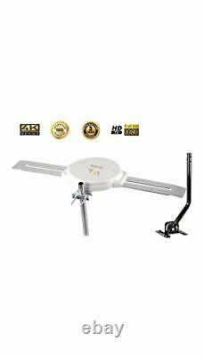 Omnipro Hd8008 Omnidirectional Hdtv Antenna 360 Degree Attic Or Roof Mount Tv An
