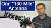 Onn 150 Mile Outdoor Hd Tv Antenna Setup And Review