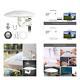 Outdoor Amplified Hdtv Antenna, Antop Ufo 360 Omni-directional Reception, 65 For